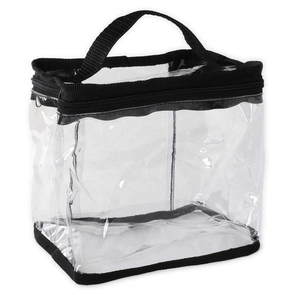 Annie International:Annie Clear Train Stylist Bag with Handle