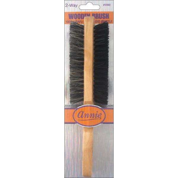 
                  
                    Load image into Gallery viewer, Annie - Annie Two Way Wooden Brush 5 Row Soft and Hard - Annie International
                  
                