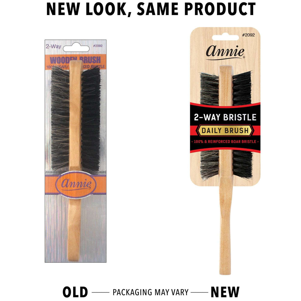 
                  
                    Load image into Gallery viewer, Annie Two Way Wooden Brush 5 Row Soft and Hard Brushes Annie   
                  
                