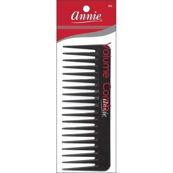 Annie Volume Comb Asst Color Combs Annie Black  
