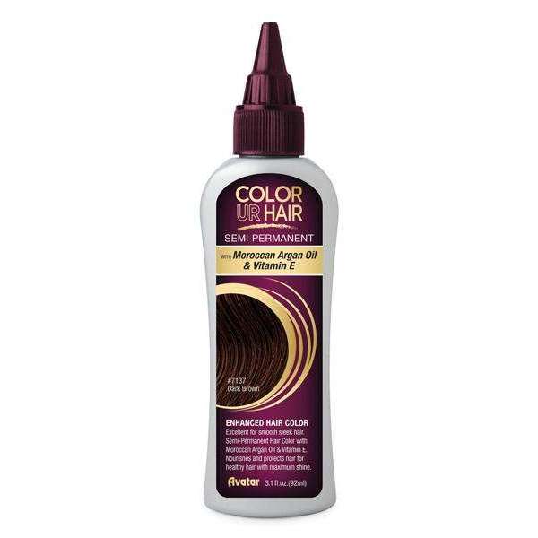 Avatar Color Ur Hair 3.1Oz Asst Colors Hair Color Avatar Dark Brown  