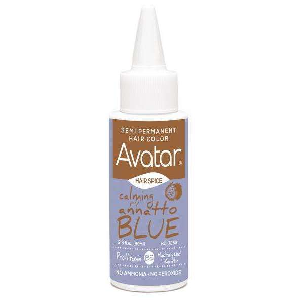 
                  
                    Cargar imagen en el visor de la galería, Avatar Spice Semi-Permanent Hair Color 2.8oz Asst Color Hair Color Avatar Calming Annatto Blue  
                  
                