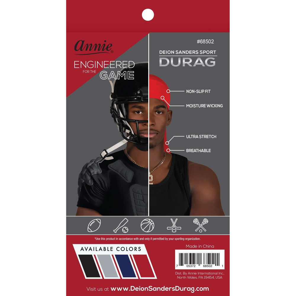 
                  
                    Load image into Gallery viewer, Deion Sanders Sport Durag Red
                  
                