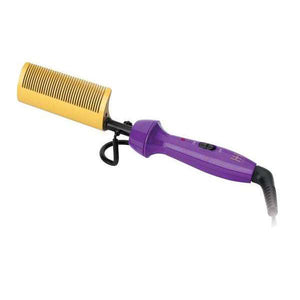 
                  
                    Load image into Gallery viewer, Hot &amp;amp; Hotter Electric Ceramic Pressing Hot Comb Curved Teeth Straightening Comb Hot &amp;amp; Hotter   
                  
                