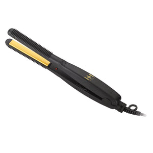 
                  
                    Load image into Gallery viewer, Hot &amp;amp; Hotter Gold Ceramic Flat Iron 1/2 Inch
                  
                