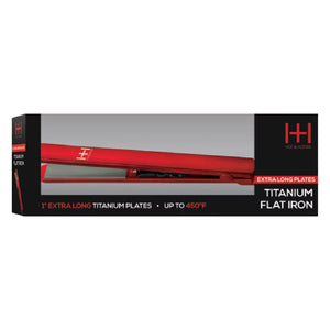 
                  
                    Load image into Gallery viewer, Hot &amp;amp; Hotter Extra Long Titanium Flat Iron 1 Inch
                  
                