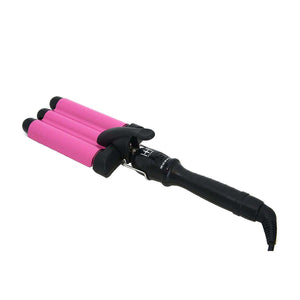 
                  
                    Load image into Gallery viewer, Hot &amp;amp; Hotter - Hot &amp;amp; Hotter 3 Barrel Wave Iron 1&amp;quot; Hot Pink - Annie International
                  
                