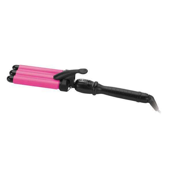 
                  
                    Load image into Gallery viewer, Hot &amp;amp; Hotter 3 Barrel Waver Curling Iron 3/4 Inch
                  
                