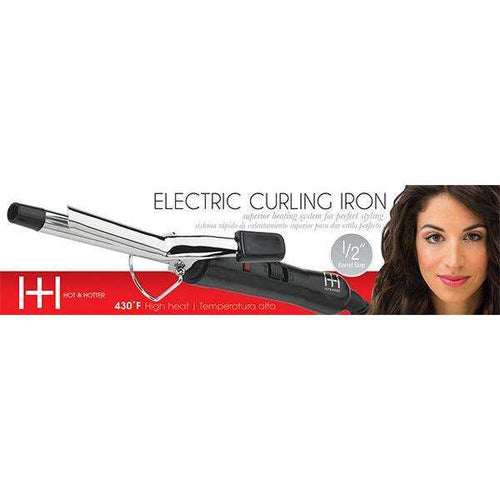 Hot & Hotter Electric Curling Iron 1/2 inch