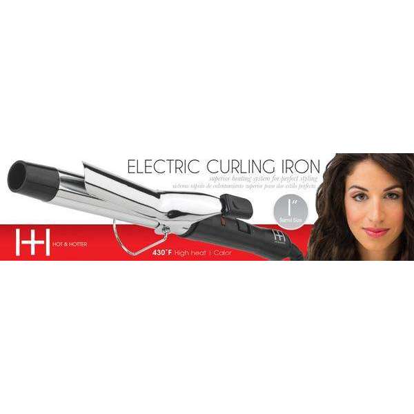 
                  
                    Load image into Gallery viewer, Hot &amp;amp; Hotter Electric Curling Iron 1 inch Curling Iron Hot &amp;amp; Hotter   
                  
                