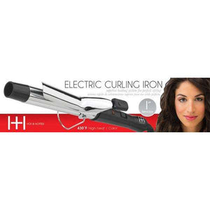 
                  
                    Load image into Gallery viewer, Hot &amp;amp; Hotter - Hot &amp;amp; Hotter Electrical Silver Curling Iron 1&amp;quot; - Annie International
                  
                