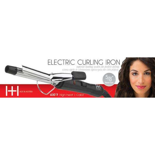 
                  
                    Load image into Gallery viewer, Hot &amp;amp; Hotter Electric Curling Iron 5/8 inch Curling Iron Hot &amp;amp; Hotter   
                  
                