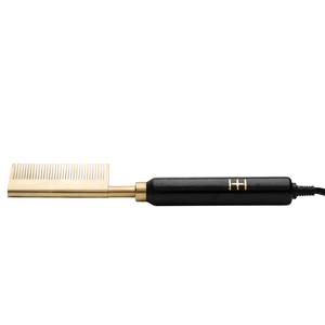 
                  
                    Load image into Gallery viewer, Hot &amp;amp; Hotter Electric Straightening Comb Medium Straight Teeth
                  
                