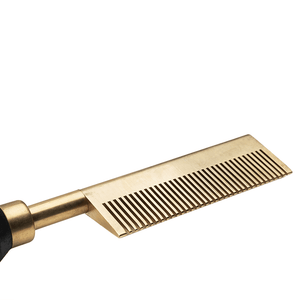 
                  
                    Load image into Gallery viewer, Hot &amp;amp; Hotter Electric Straightening Comb Medium Straight Teeth
                  
                
