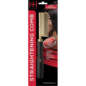 
                  
                    Cargar imagen en el visor de la galería, Hot &amp;amp; Hotter Thermal Straightening Comb Medium Teeth Curved Straightening Comb Hot &amp;amp; Hotter   
                  
                