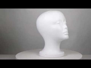 
                  
                    Load and play video in Gallery viewer, Annie Polystyrene Foam Wig Head 10.5 Inch Tall
                  
                