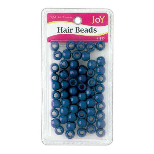 
                  
                    Load image into Gallery viewer, Joy Large Hair Beads 60Ct Navy Blue
                  
                
