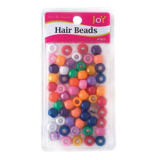 Joy Large Hair Beads 60Ct Solid Asst Color