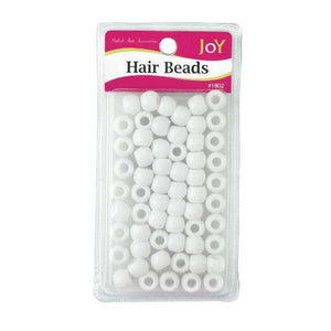 
                  
                    Load image into Gallery viewer, Joy Large Hair Beads 60Ct White
                  
                