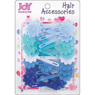 Pasadores para el cabello Joy 10Ct Asst Azul