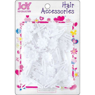 Joy Hair Barrettes White Petit Daisy