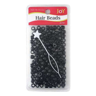 Joy Round Beads Regular Size 200Ct Black