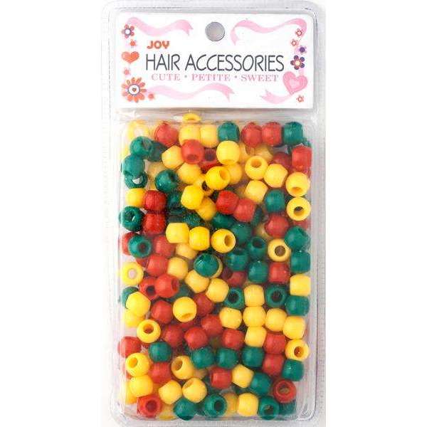 Joy Round Plastic Beads Large Size 240 Ct Asst Color