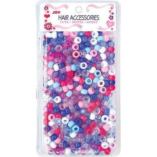 Joy Round Plastic Beads Regular Size 1000Ct Asst Color