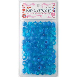 Joy Cuentas Redondas De Plástico XL Dos Tonos Azul Vivo