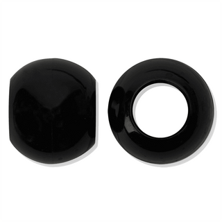 Joy Round Plastic Beads XX-Large Black