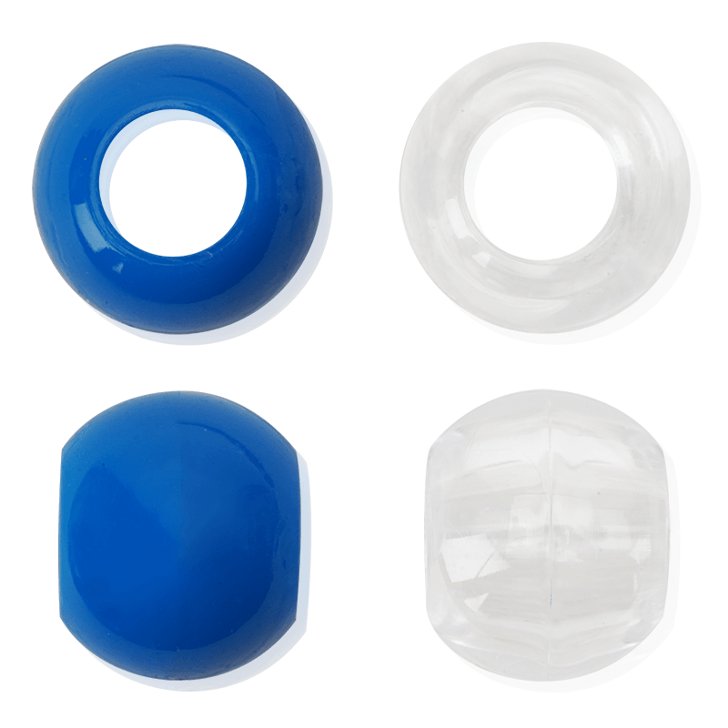 
                  
                    Cargar imagen en el visor de la galería, Joy Round Plastic Beads XX-Large Blue Beads Joy   
                  
                