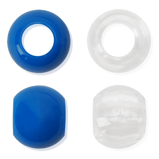 Joy Round Plastic Beads XX-Large Blue