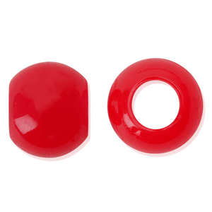 
                  
                    Load image into Gallery viewer, Joy XX-Large Glow In the Dark Hair Beads Red Beads Joy   
                  
                
