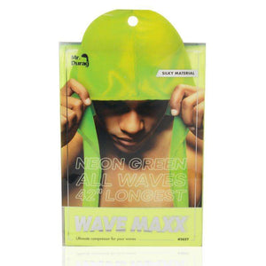 
                  
                    Load image into Gallery viewer, Mr. Durag - Mr. Durag NuWave-X Neon Green Durag Green Stripe - Annie International
                  
                