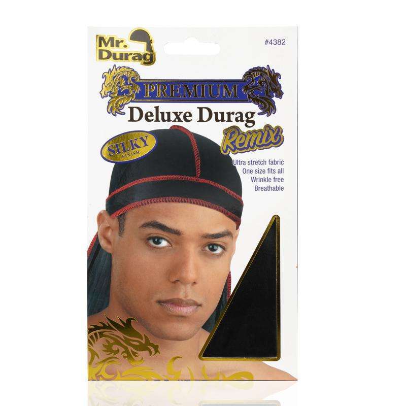 Mr. Durag Silky Deluxe Durag Black – Annie International