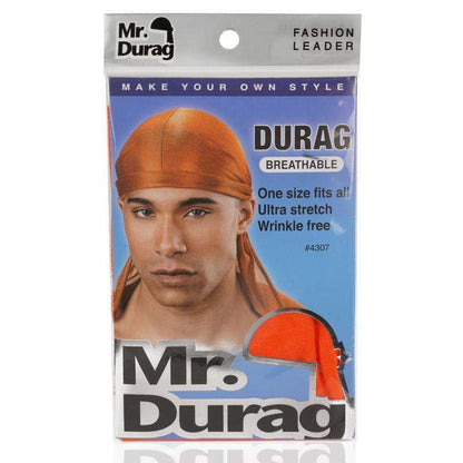 Annie International:Mr. Durag Solid Durag Asst Color:Orange