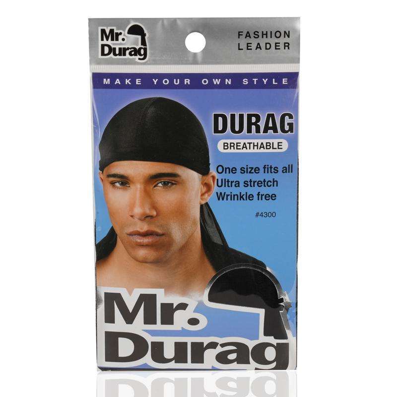 Mr. Durag - Mr. Durag Solid Durag Black - Annie International