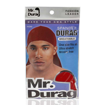 Annie International:Mr. Durag Spandex Durag Asst Color:Red