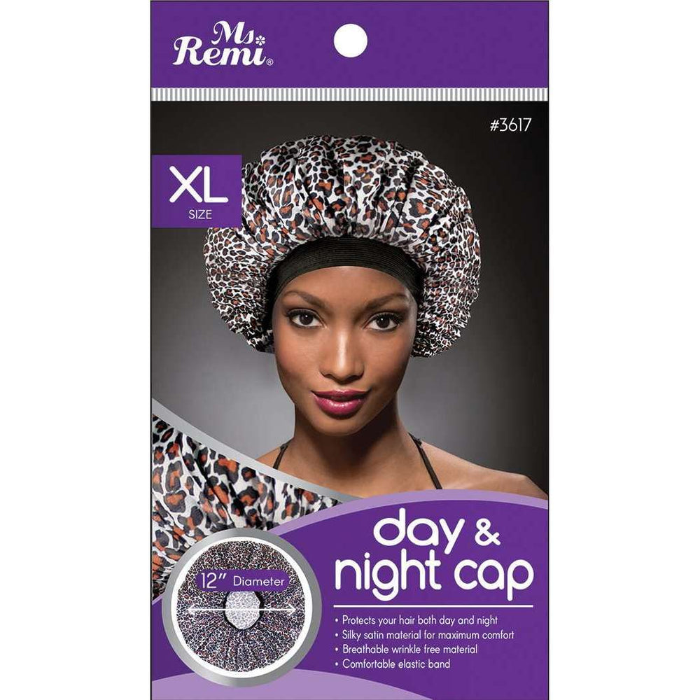 Ms. Remi Day & Night Cap XL Leopard