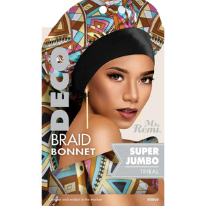 
                  
                    Load image into Gallery viewer, Ms. Remi Deco Braid Bonnet Jumbo - XL Assorted Colors Bonnets Ms. Remi Tribal  
                  
                