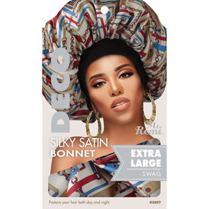 
                  
                    Cargar imagen en el visor de la galería, Ms. Remi Deco Silky Satin Bonnet XL Assorted Color Bonnets Ms. Remi Swag  
                  
                