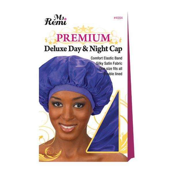 Ms. Remi Deluxe Day And Night Cap Asst Color Bonnets Ms. Remi Purple  
