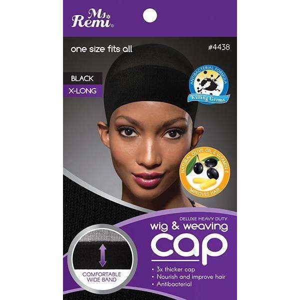 Ms. Remi - Ms. Remi Deluxe Heavy Duty Wig And Weaving Cap Black - Annie International