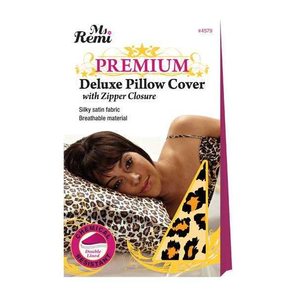 Ms. Remi Deluxe Pillow Cover with Zipper Leopard