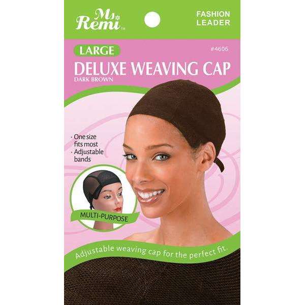 Ms. Remi Deluxe Weaving Cap L Dark Brown