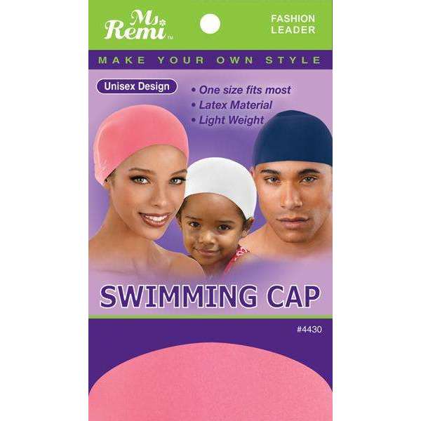 Ms. Remi Family Swimming Cap 12Pc Asst Color Bonnets Ms. Remi Pink  
