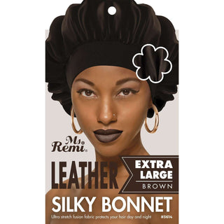 Ms. Remi Leather Silky Bonnet XL Asst Color