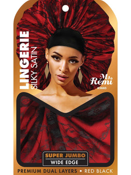 Ms. Remi Lingerie Wide Edge Silky Bonnet X Jumbo Assorted Color