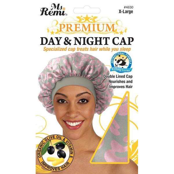 Ms. Remi Premium Day And Night Cap Xl Leopard Pattern Bonnets Ms. Remi   