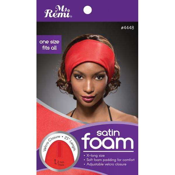 Ms. Remi Satin Foam Asst Color Bonnets Ms. Remi Red  